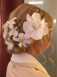 bridal hair